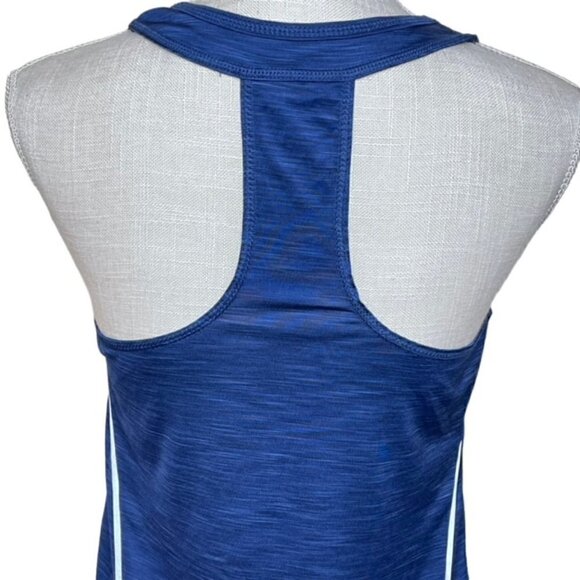 REEBOK Zippered Pocket Racerback Athletic Tank Top - Size Small - Picture 5 of 9